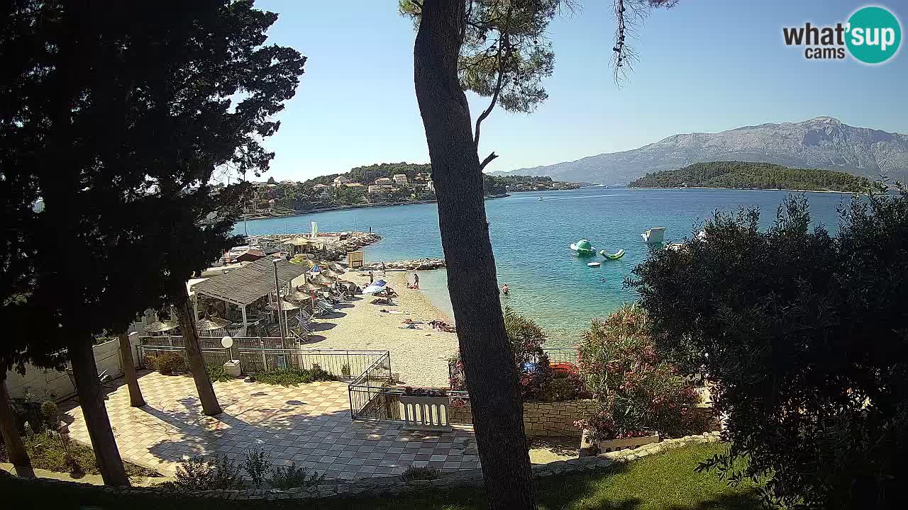 Webcam Lumbarda – Prvi Žal Strand – Korčula