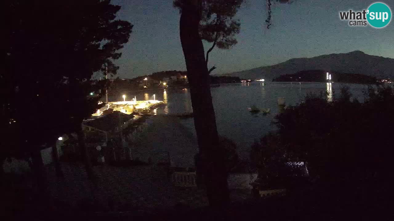 Webcam Lumbarda – Prvi Žal Strand – Korčula