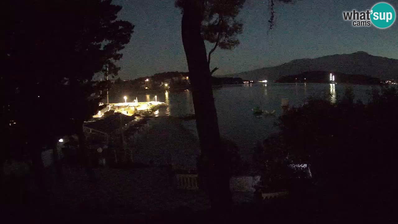 Webcam Lumbarda – Prvi Žal beach – Korčula
