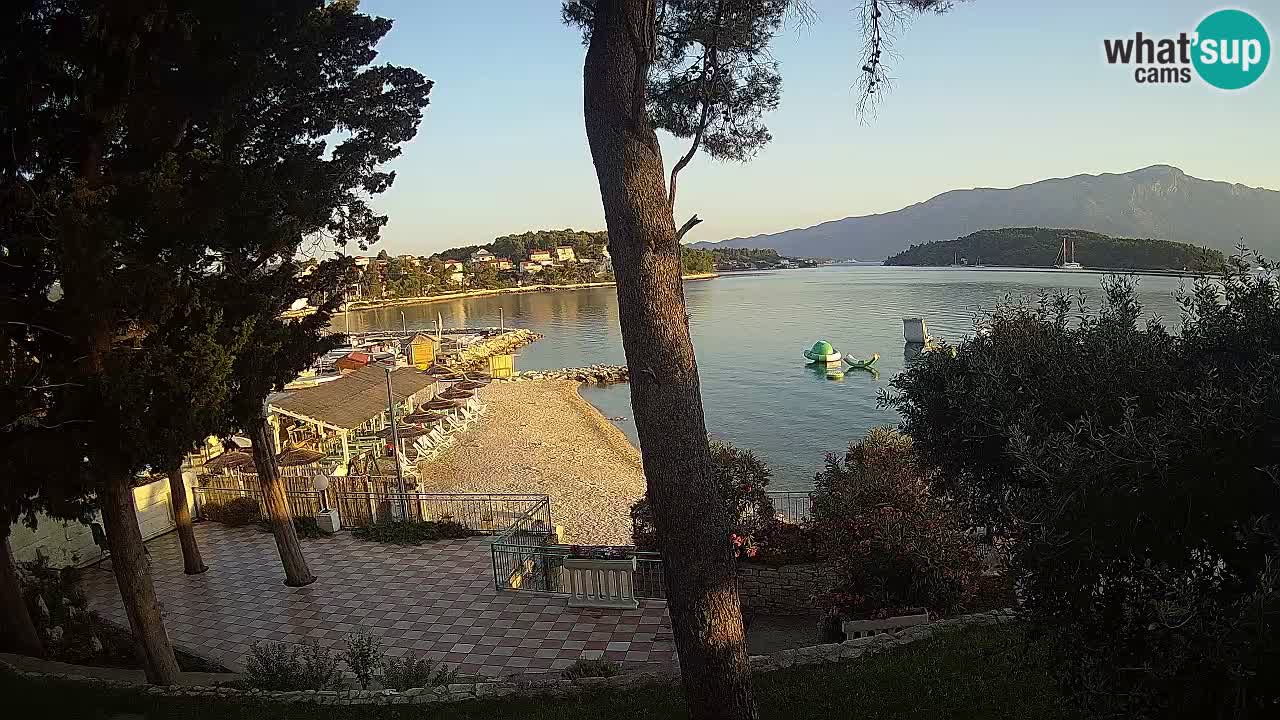 Webcam Lumbarda – Prvi Žal Strand – Korčula