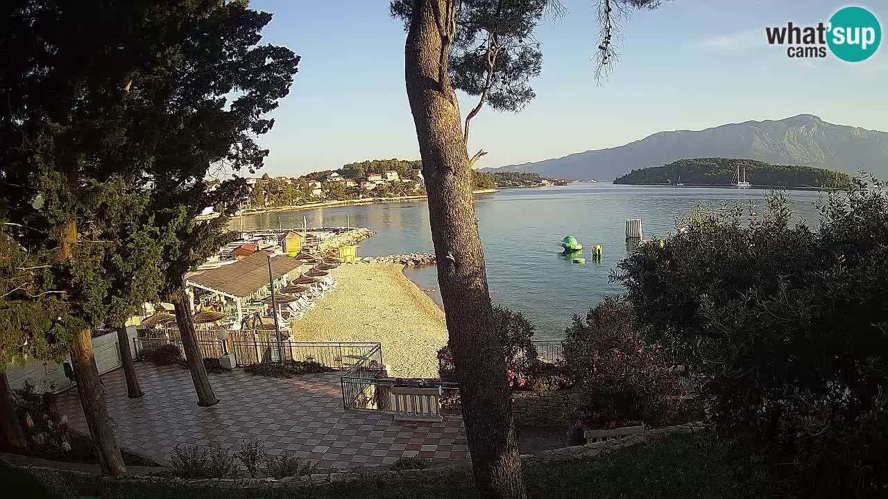 Spletna kamera Lumbarda – Plaža Prvi Žal – Korčula
