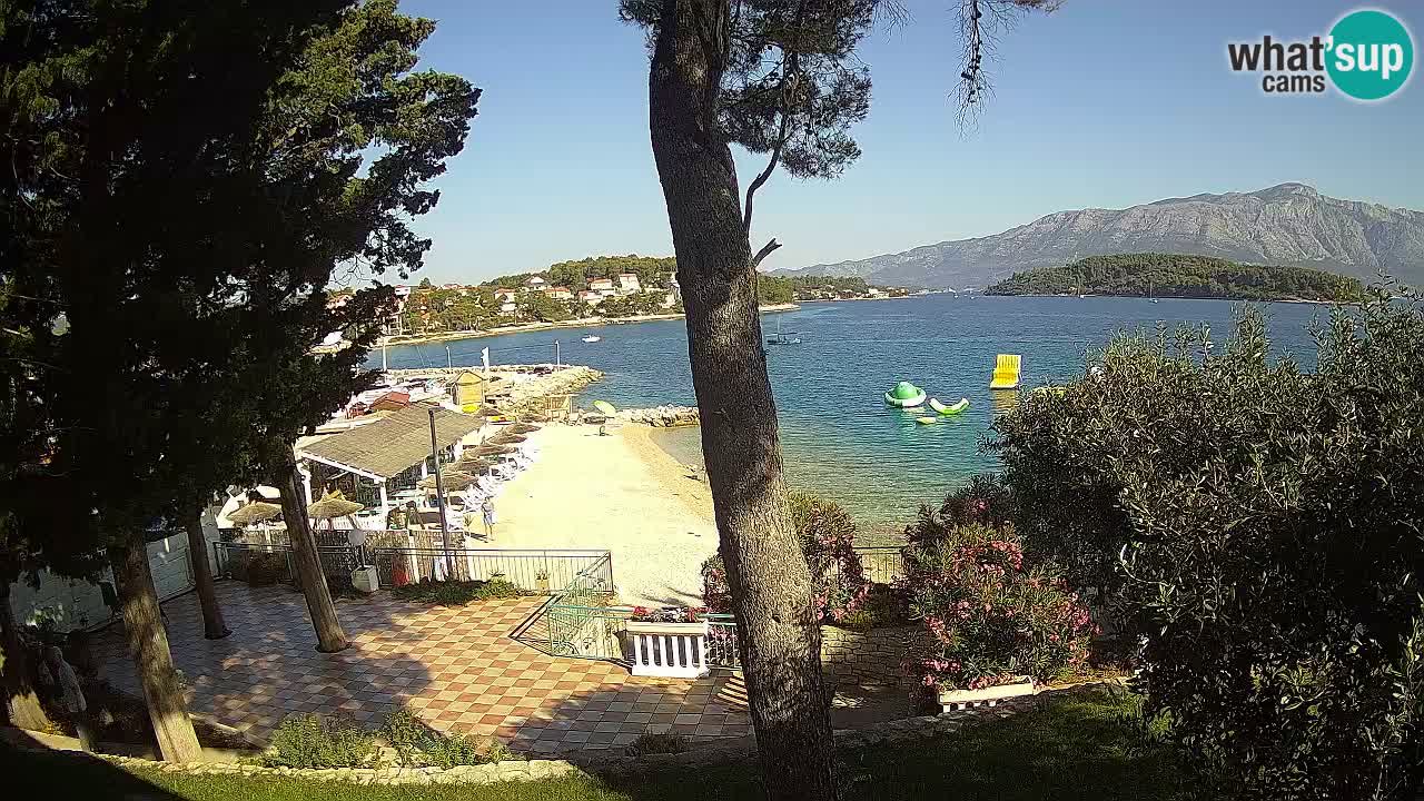 Webcam Lumbarda – Prvi Žal beach – Korčula