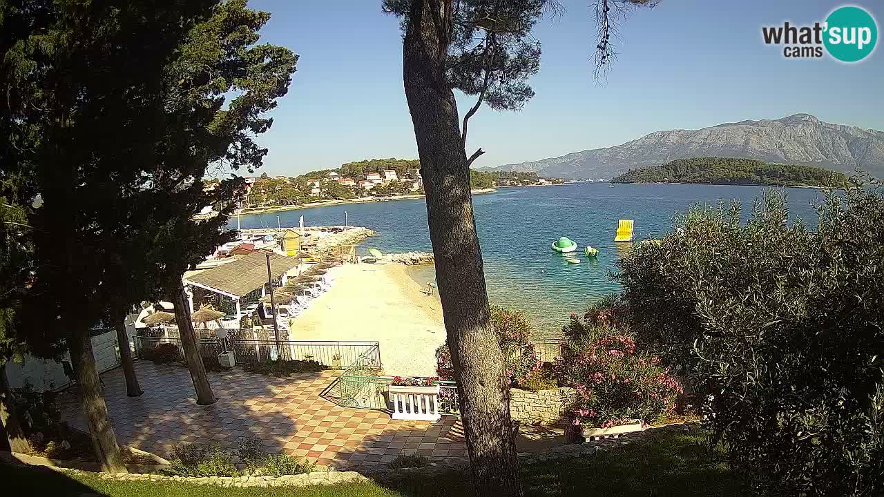 Webcam Lumbarda – Prvi Žal Strand – Korčula