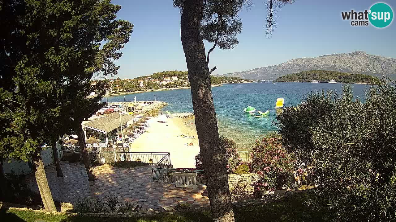 Webcam Lumbarda – Prvi Žal Strand – Korčula