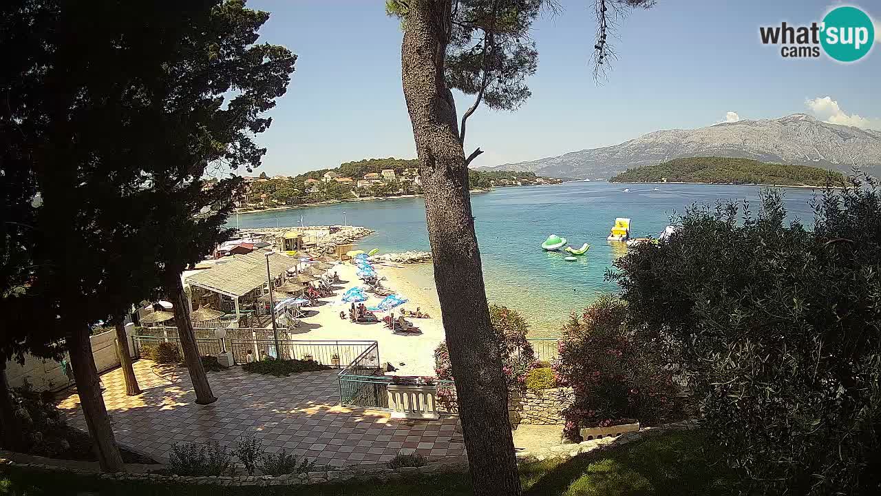 Webcam Lumbarda – Prvi Žal Strand – Korčula