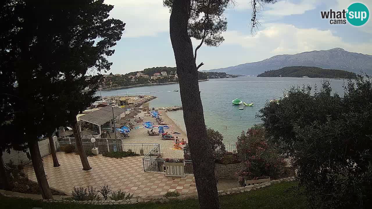Webcam Lumbarda – Prvi Žal Strand – Korčula