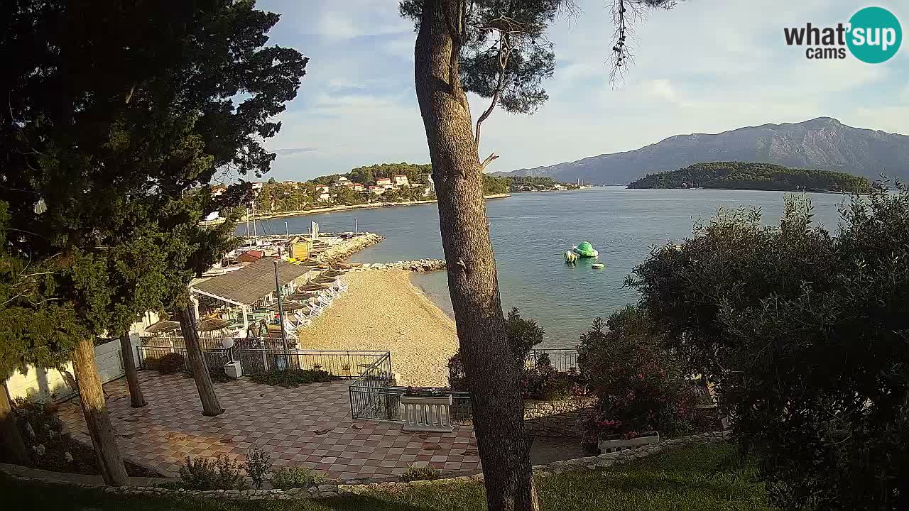 Webcam Lumbarda – Prvi Žal Strand – Korčula