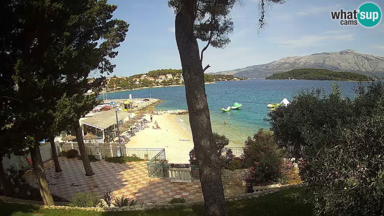 Webcam Lumbarda – Prvi Žal beach – Korčula