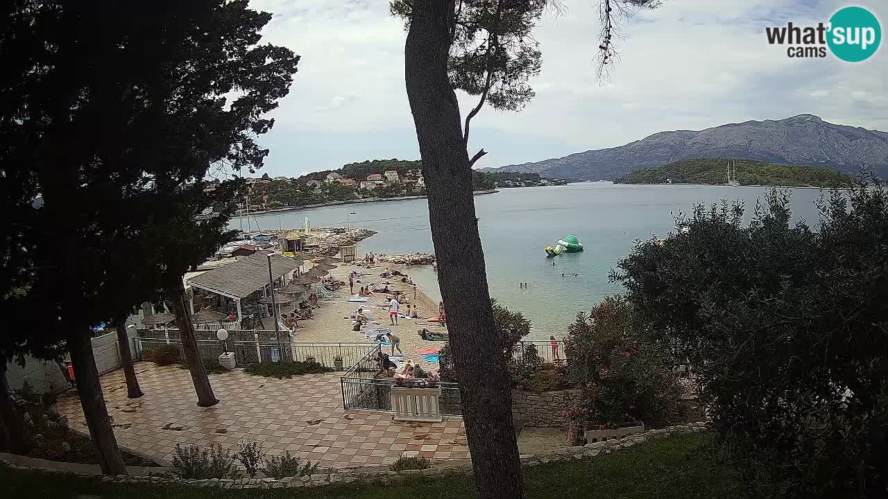 Webcam Lumbarda – Prvi Žal Strand – Korčula