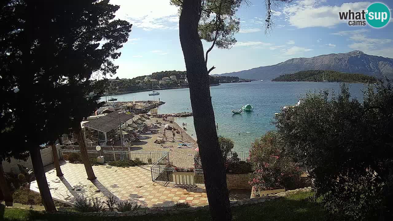 Webcam Lumbarda – Prvi Žal Strand – Korčula