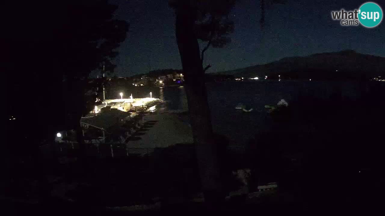 Webcam Lumbarda – Prvi Žal beach – Korčula