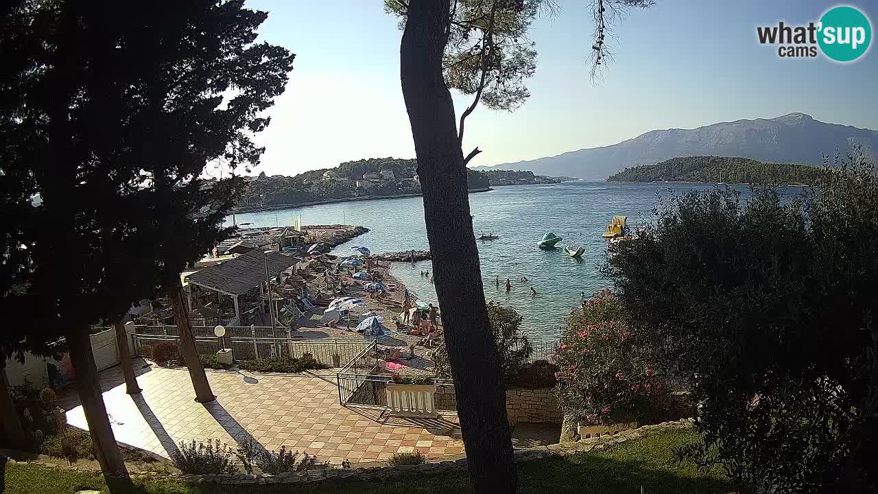 Webcam Lumbarda – Prvi Žal beach – Korčula