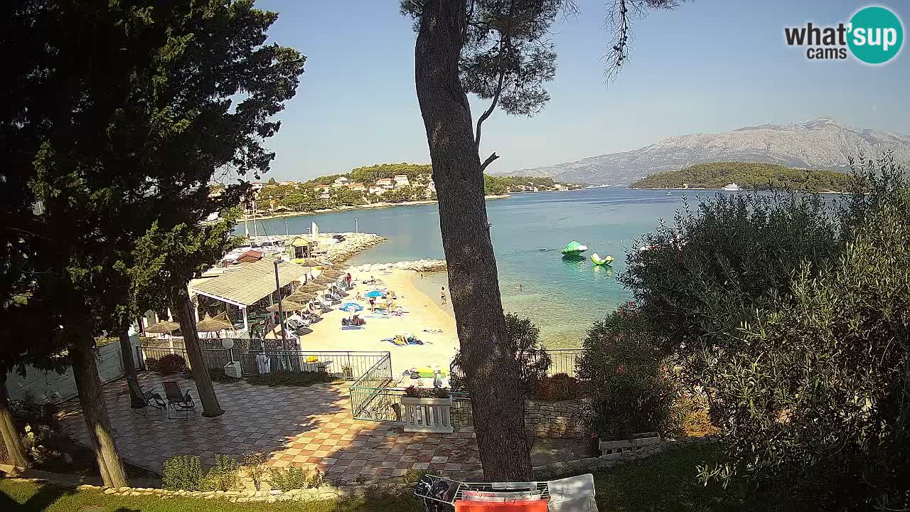 Camera en vivo Lumbarda – Playa Prvi Žal – Korčula