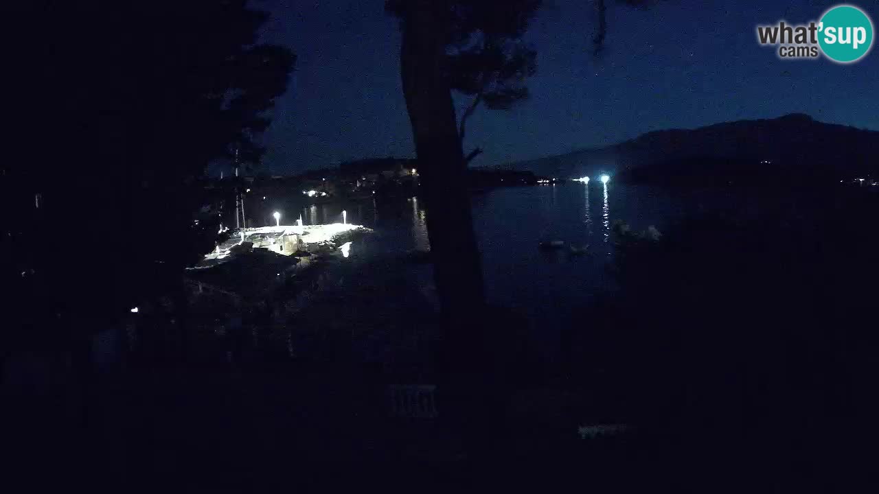 Web kamera Lumbarda – Plaža Prvi Žal – Korčula