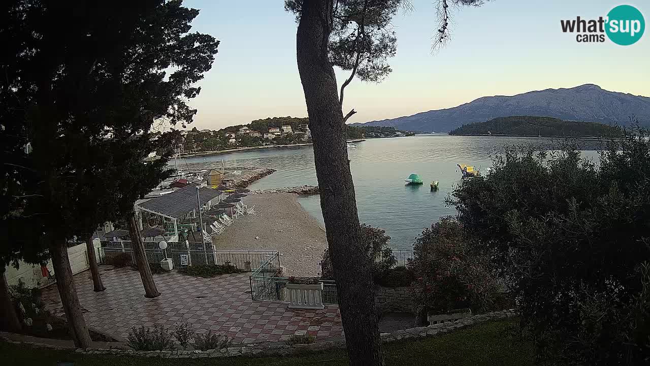 Webcam Lumbarda – Prvi Žal Strand – Korčula