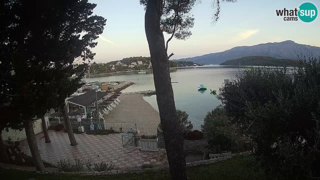 Webcam Lumbarda – Prvi Žal Strand – Korčula