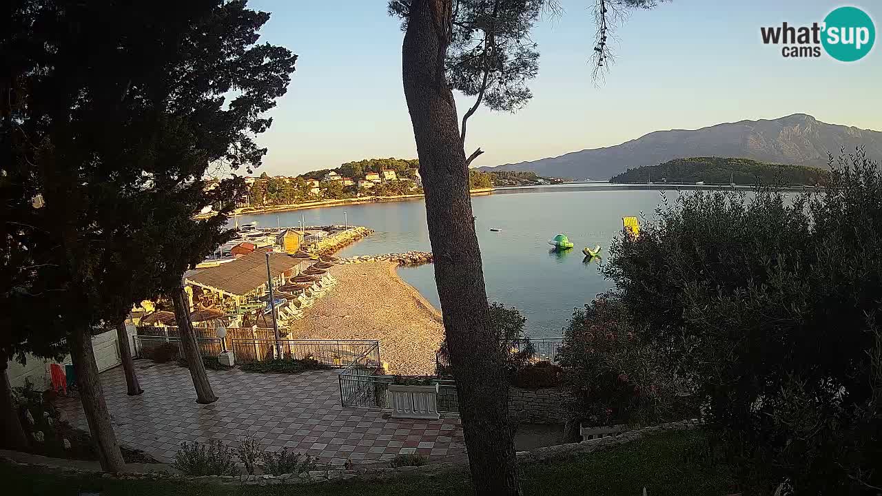Webcam Lumbarda – Prvi Žal Strand – Korčula