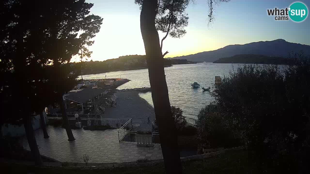 Webcam Lumbarda – Prvi Žal Strand – Korčula