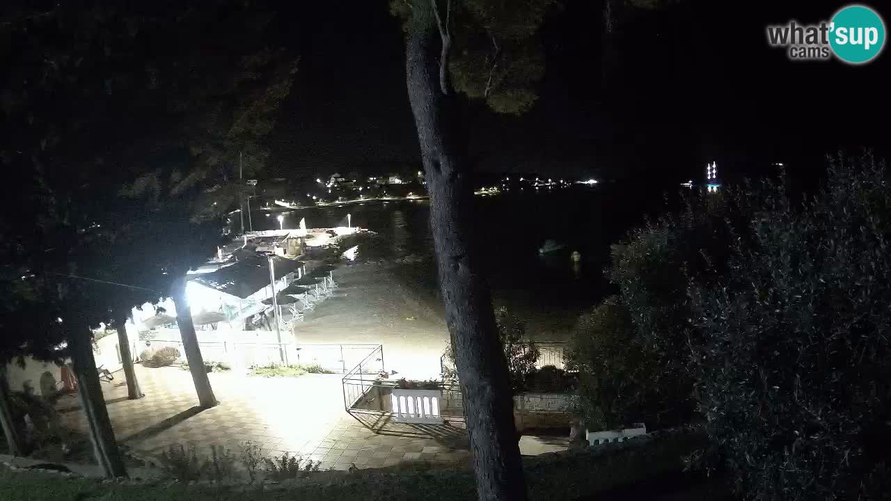 Spletna kamera Lumbarda – Plaža Prvi Žal – Korčula
