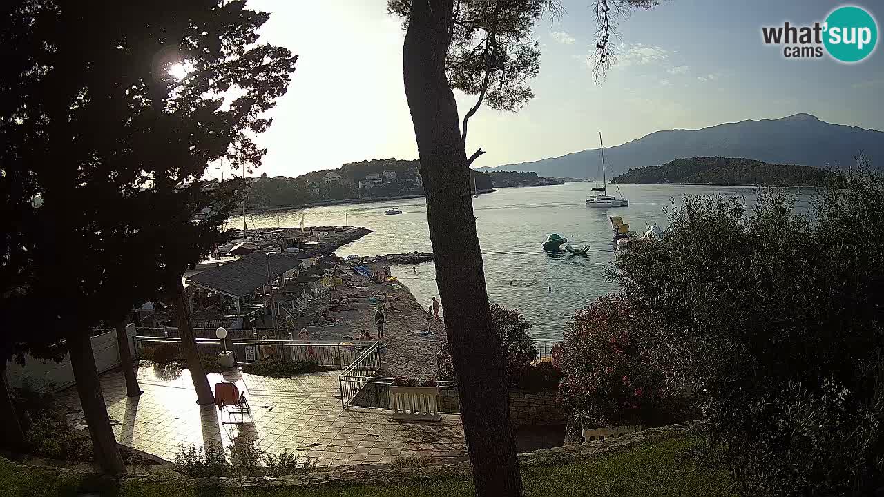 Webcam Lumbarda – Prvi Žal beach – Korčula