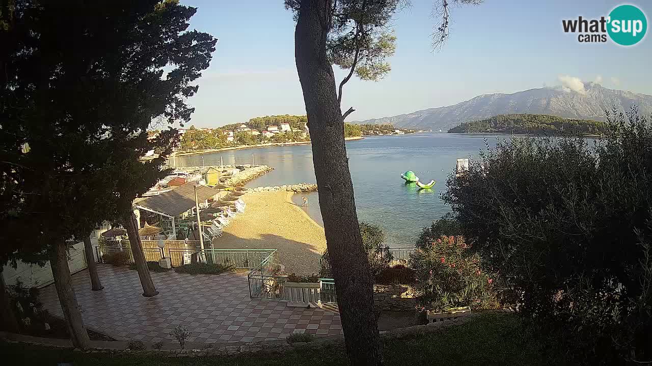 Webcam Lumbarda – Prvi Žal Strand – Korčula