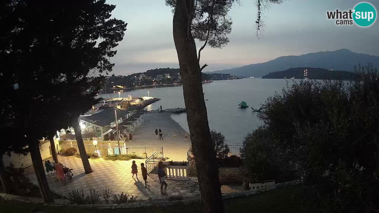 Livecam Lumbarda – Spiaggia Prvi Žal – Korčula