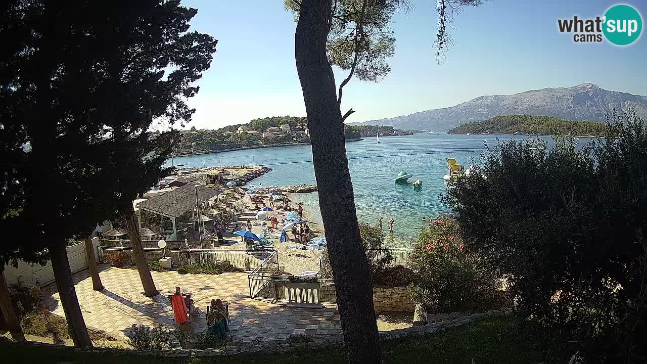 Webcam Lumbarda – Prvi Žal Strand – Korčula