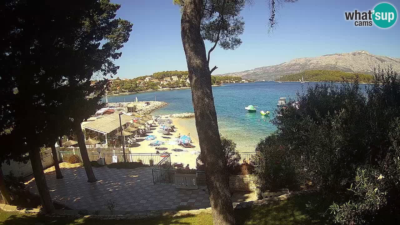 Webcam Lumbarda – Prvi Žal Strand – Korčula