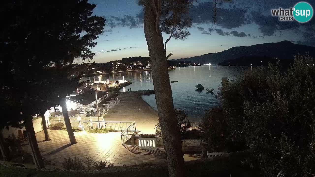 Webcam Lumbarda – Prvi Žal Strand – Korčula