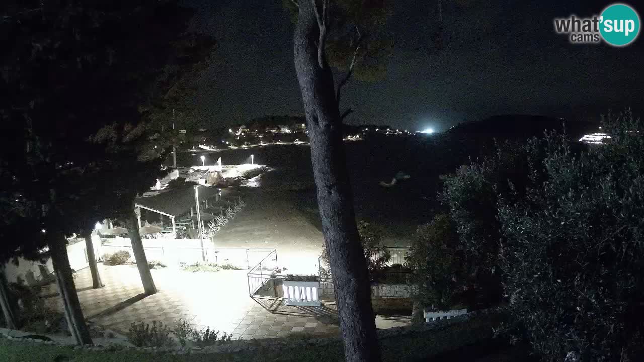 Spletna kamera Lumbarda – Plaža Prvi Žal – Korčula
