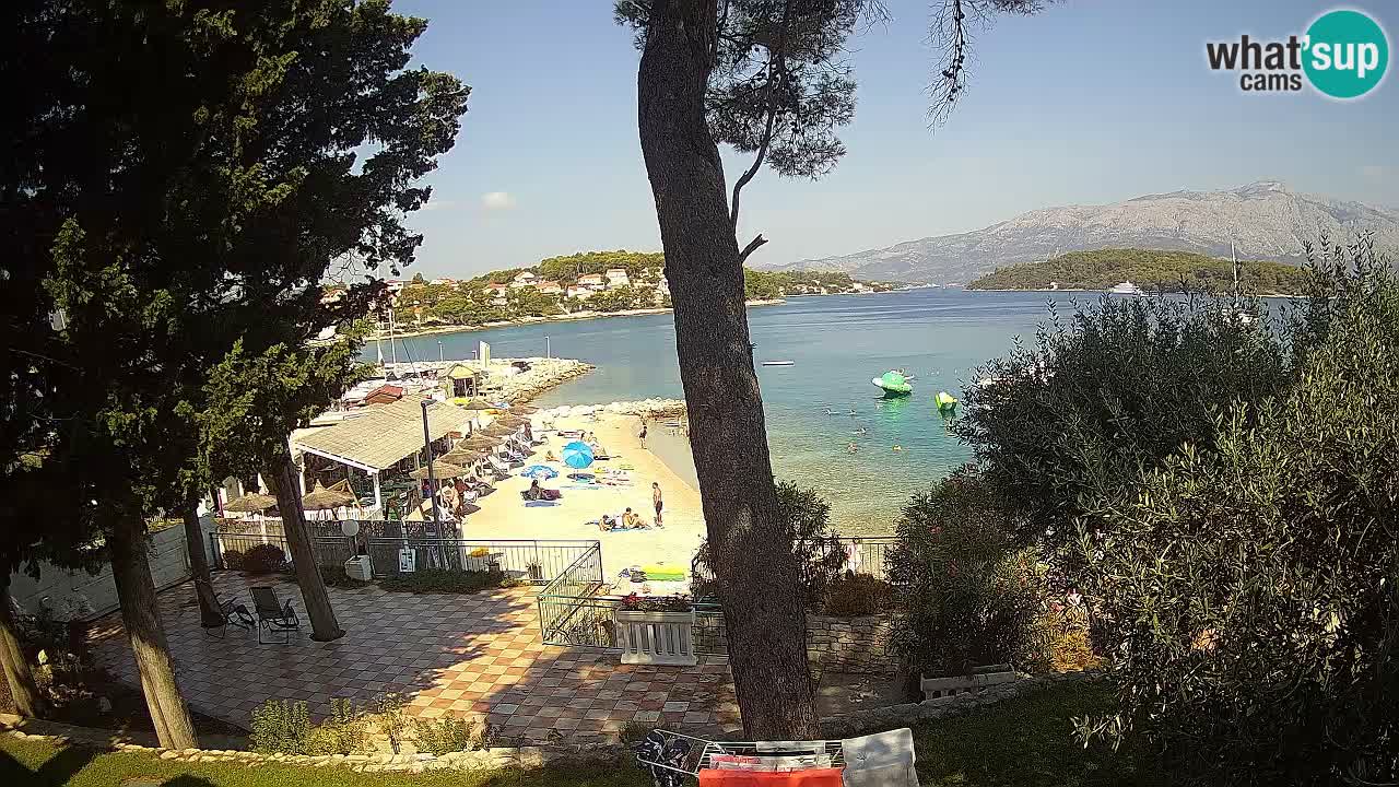 Webcam Lumbarda – Prvi Žal Strand – Korčula