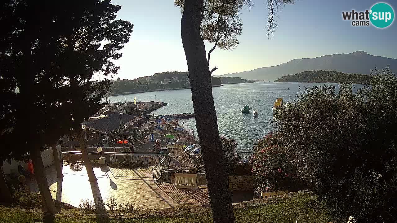 Webcam Lumbarda – Prvi Žal beach – Korčula
