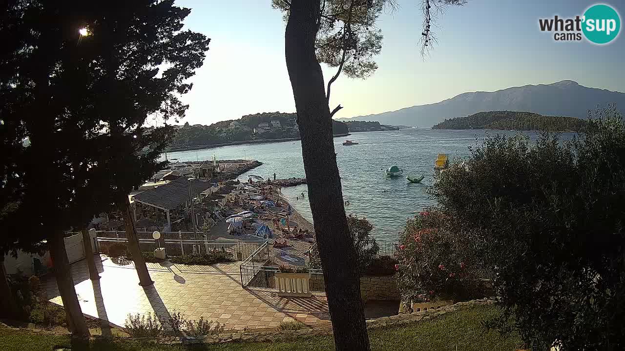 Webcam Lumbarda – Prvi Žal Strand – Korčula