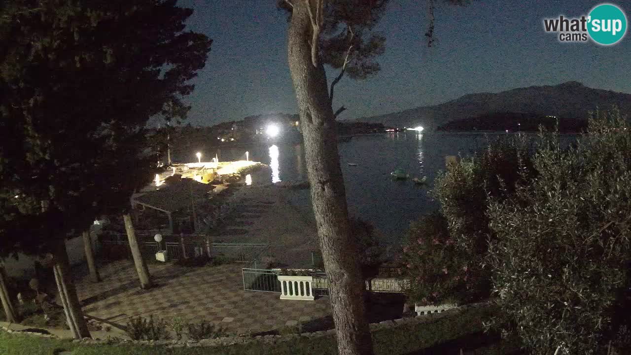 Webcam live Lumbarda – Plage Prvi Žal – Korčula