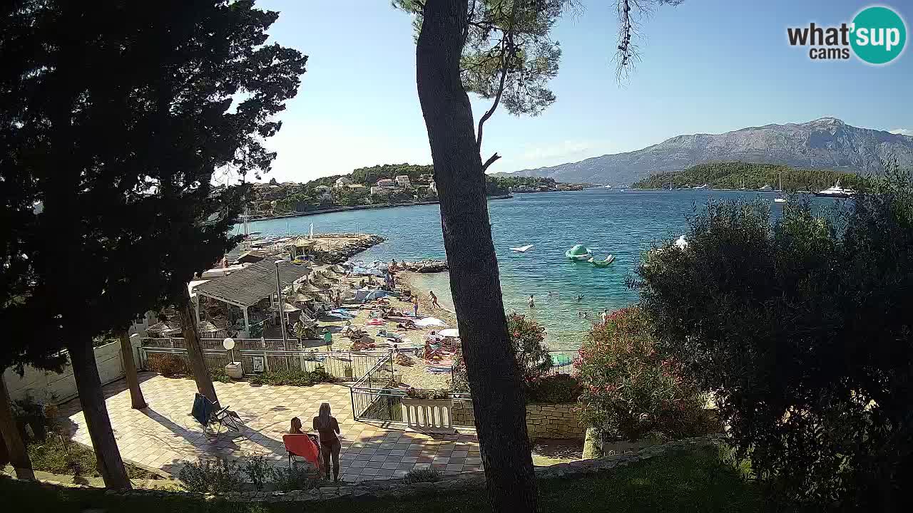 Webcam Lumbarda – Prvi Žal Strand – Korčula