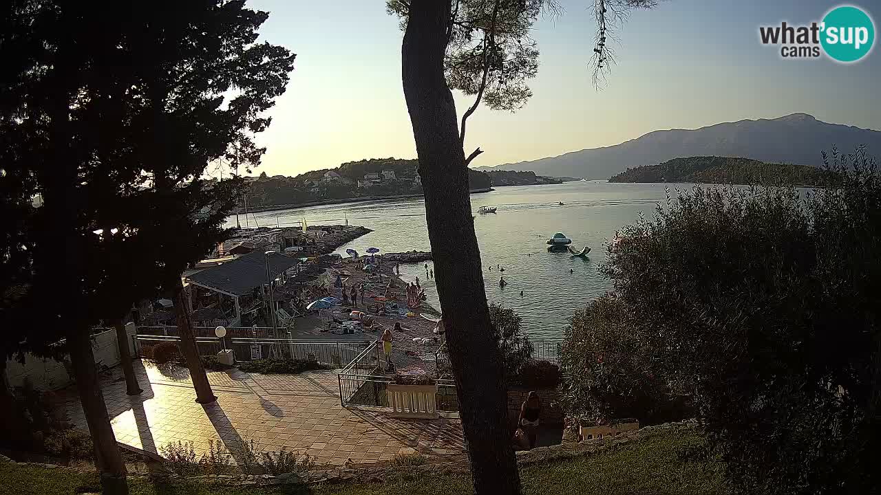 Livecam Lumbarda – Spiaggia Prvi Žal – Korčula
