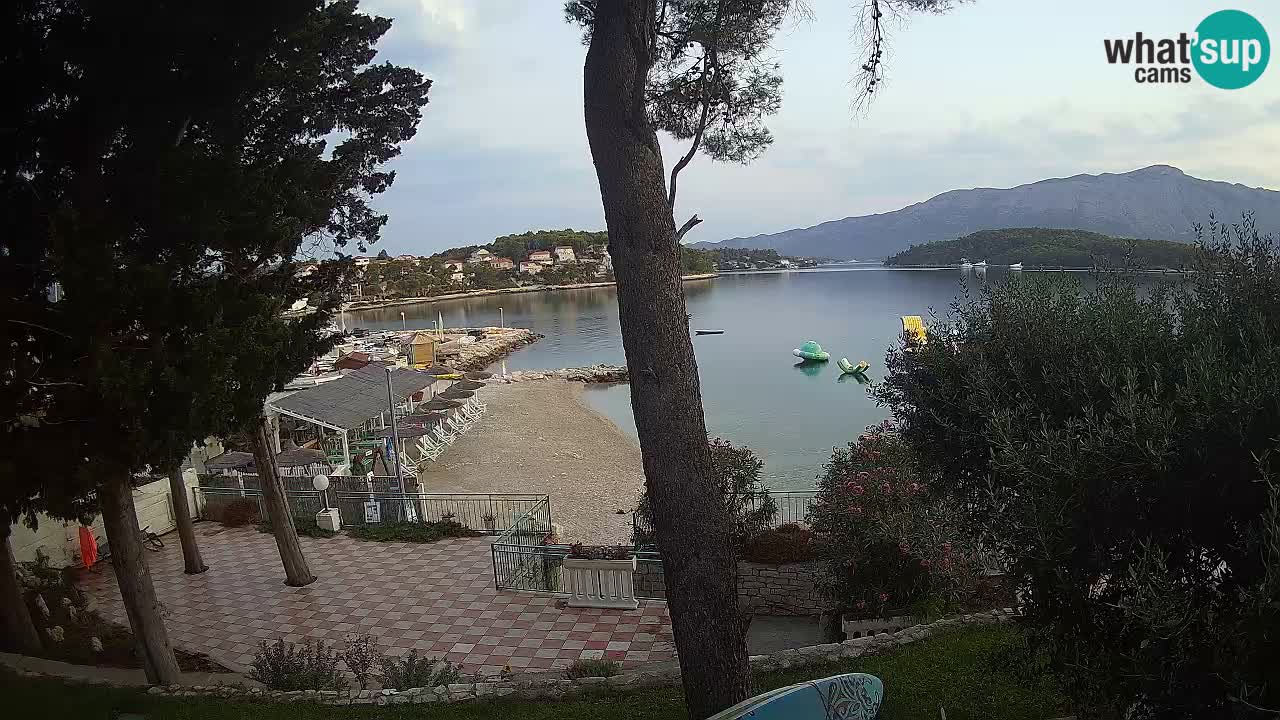 Webcam Lumbarda – Prvi Žal Strand – Korčula