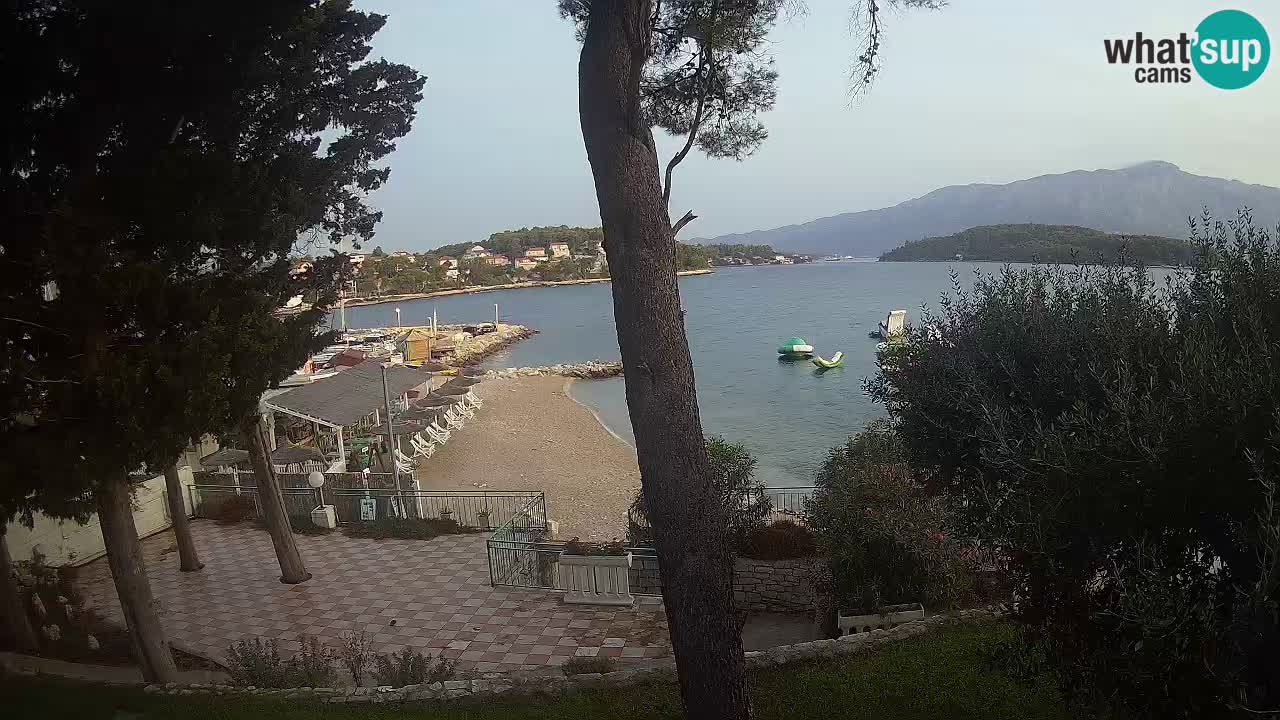 Webcam Lumbarda – Prvi Žal beach – Korčula