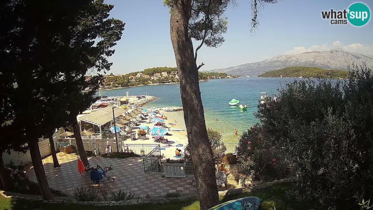 Webcam Lumbarda – Prvi Žal Strand – Korčula