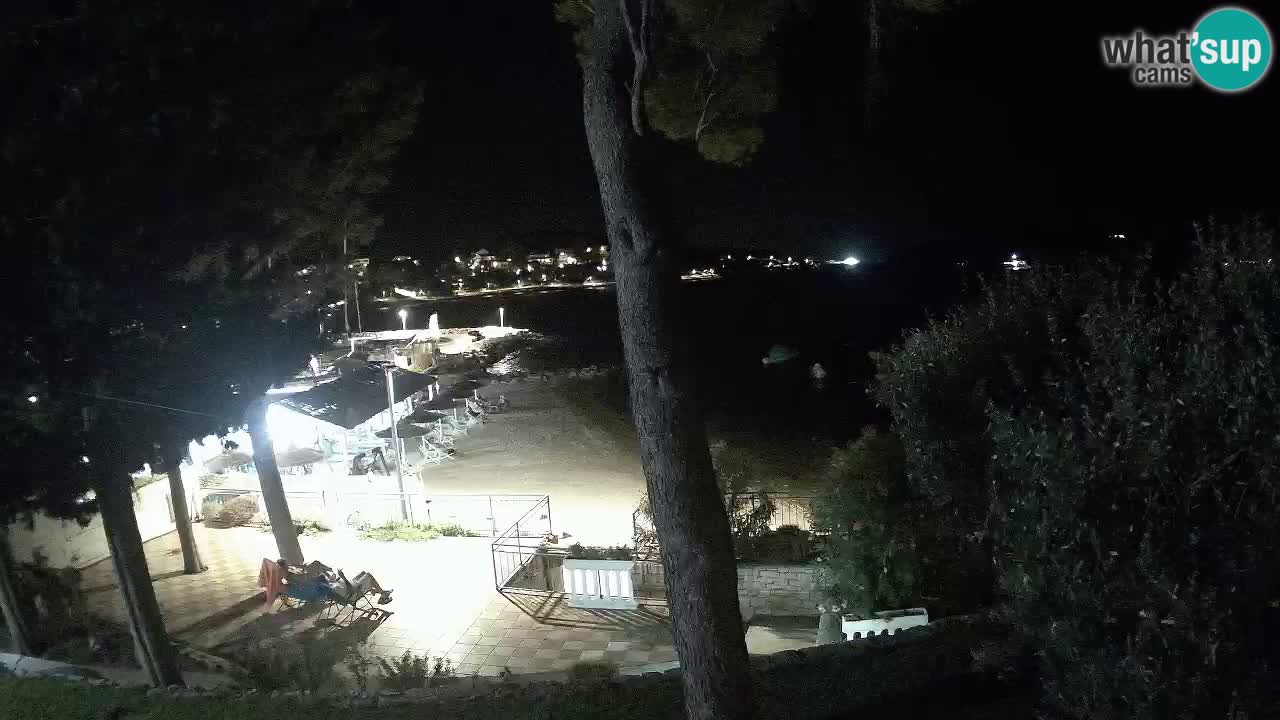 Webcam live Lumbarda – Plage Prvi Žal – Korčula