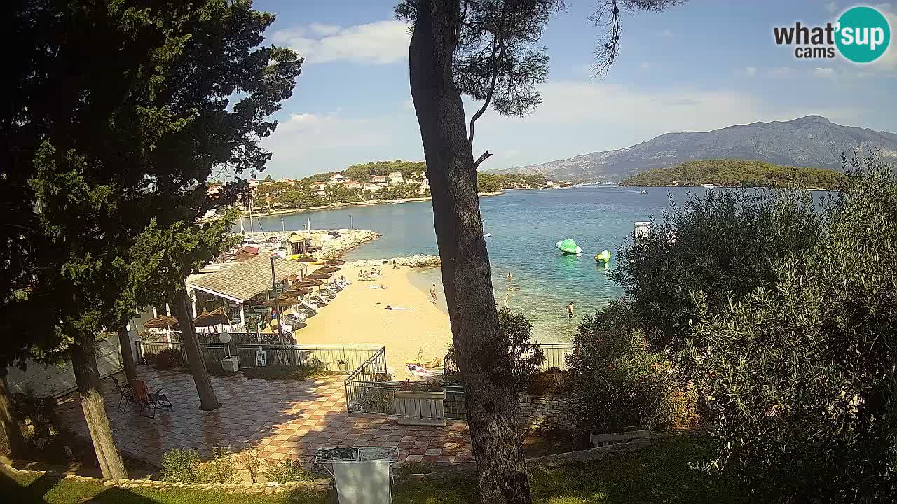 Webcam Lumbarda – Prvi Žal Strand – Korčula