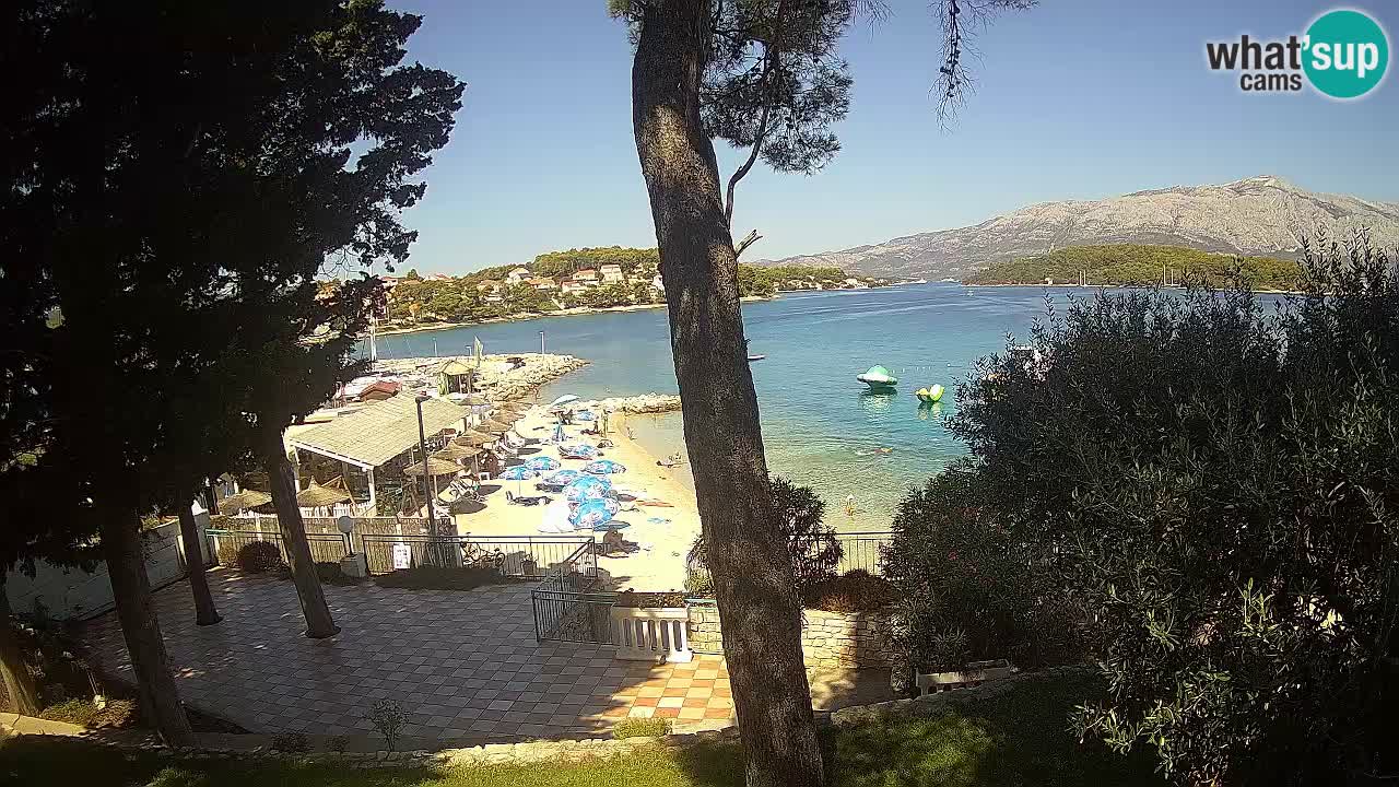 Webcam Lumbarda – Prvi Žal beach – Korčula