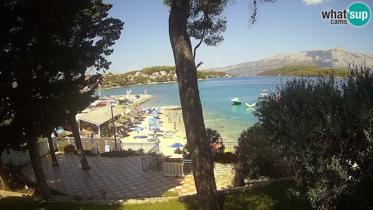 Webcam Lumbarda – Prvi Žal Strand – Korčula