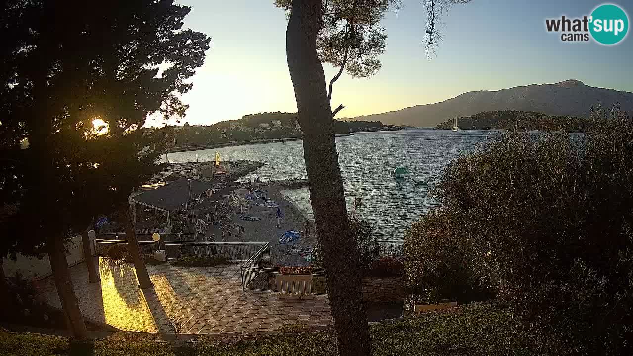 Webcam Lumbarda – Prvi Žal Strand – Korčula