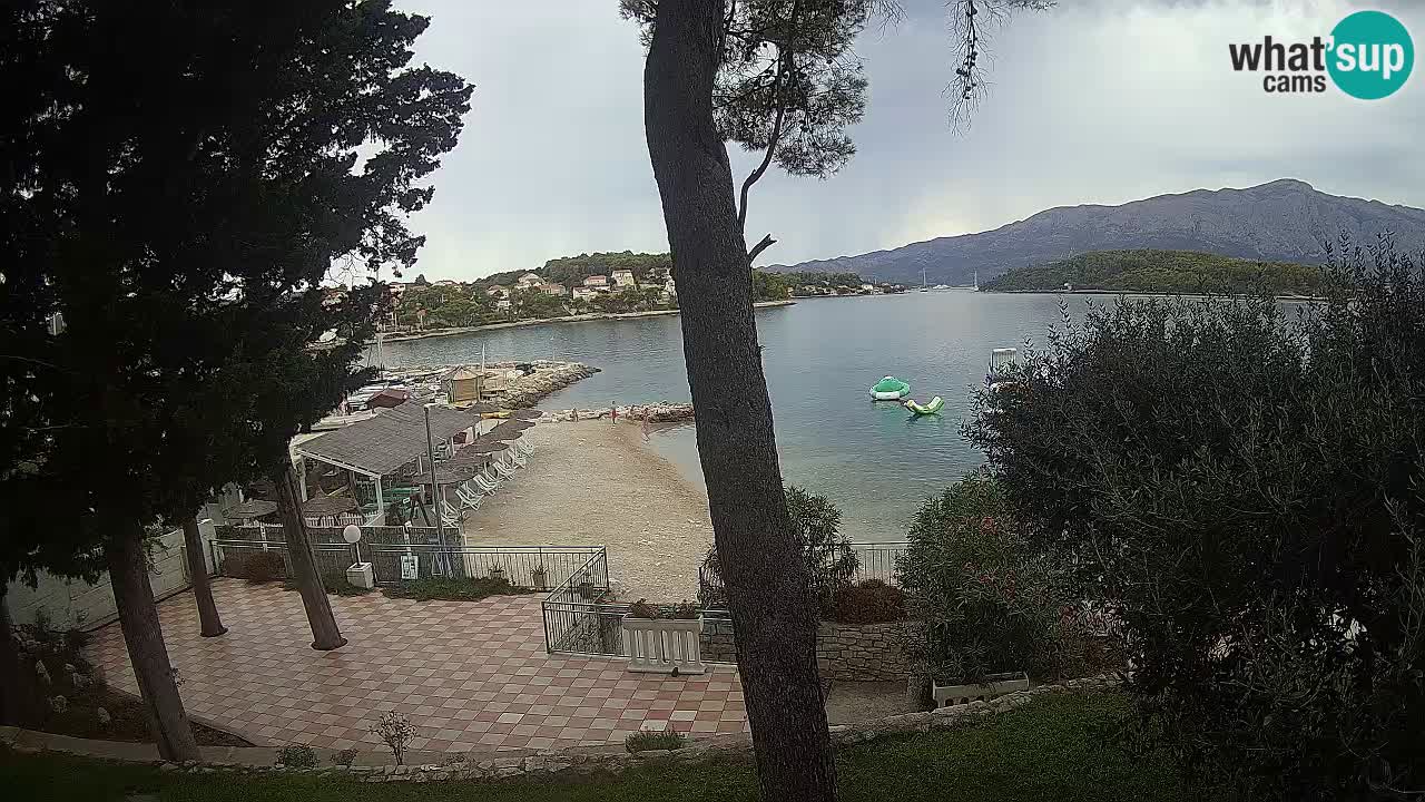 Webcam Lumbarda – Prvi Žal beach – Korčula