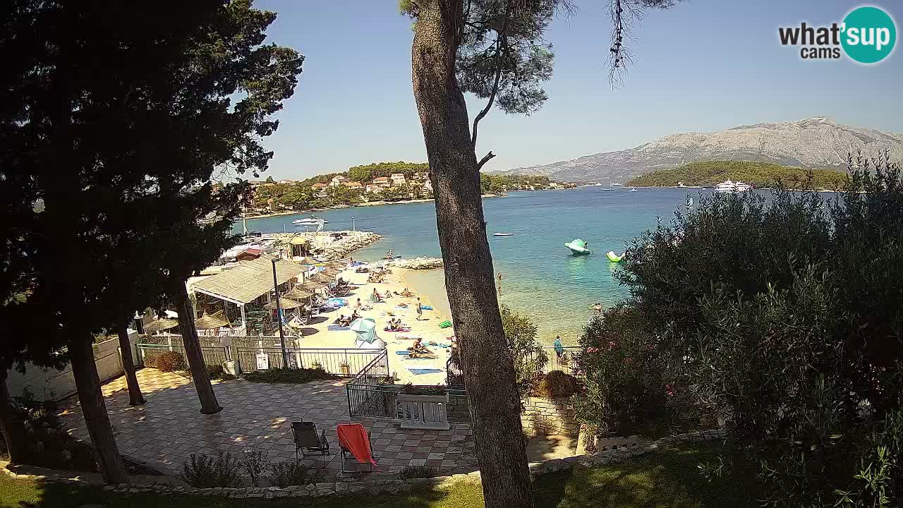 Webcam Lumbarda – Prvi Žal Strand – Korčula