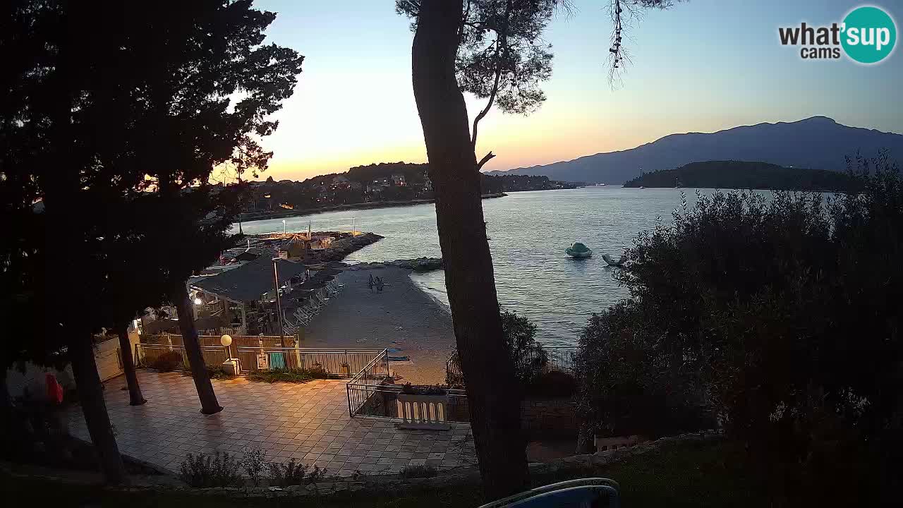 Camera en vivo Lumbarda – Playa Prvi Žal – Korčula