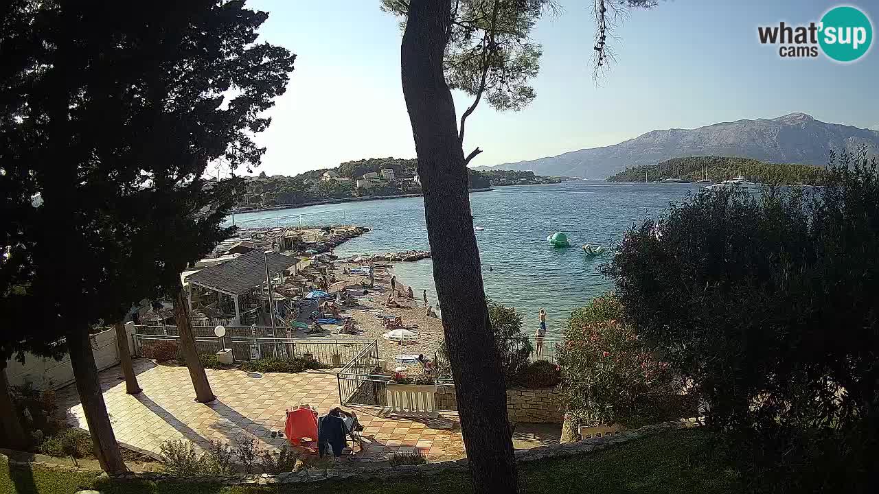 Webcam Lumbarda – Prvi Žal Strand – Korčula