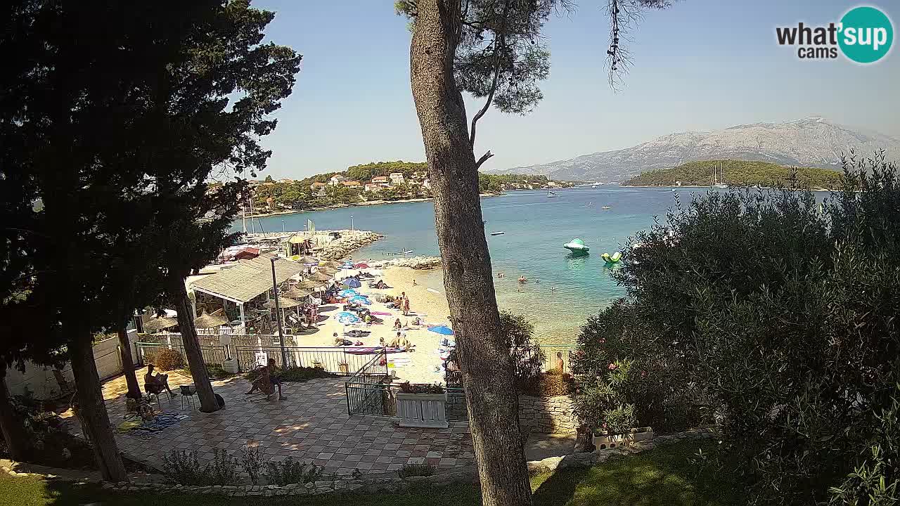 Webcam Lumbarda – Prvi Žal Strand – Korčula