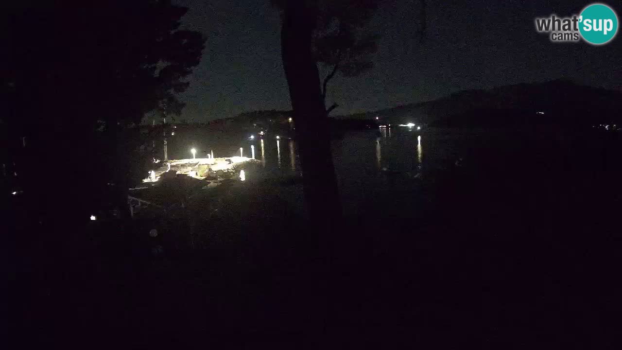Spletna kamera Lumbarda – Plaža Prvi Žal – Korčula